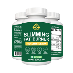 OEM Slimming & Fat Burner Capsules for Adult Women Weight Loss & Detox <b>Metabolism</b> Booster 30 Counts - Product Image 2