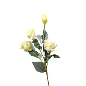 Flores Artificiales Lisianthus Populares para Decoración de Bodas, de Seda, 10 cm, Accesorios para Fotografía en Exteriores, Decoración del Hogar - Product Image 5