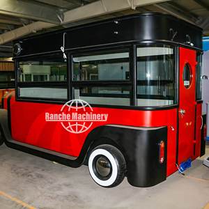 Camions de restauration rapide mobiles en acier inoxydable personnalisés pour la vente de fruits de mer et de snacks, entièrement équipés, cuisine complète, garantie 2 ans - Product Image 3