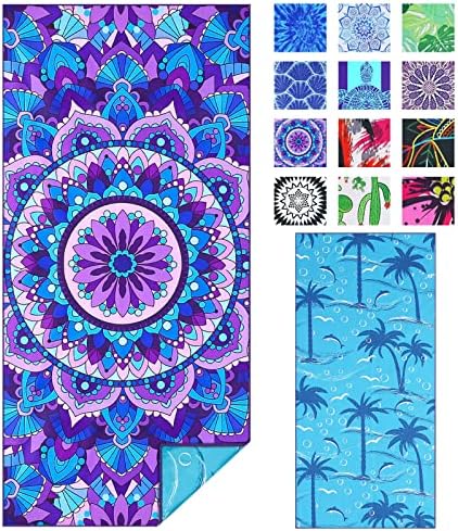 Mandala bleu bohème