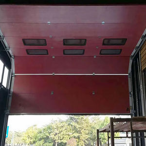Vente en gros bon marché Design moderne Volet roulant sectionnel automatique Portes <span class=keywords><strong>de</strong></span> <span class=keywords><strong>garage</strong></span> basculantes motorisées industrielles et électriques - Product Image 1