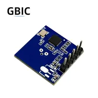 HLK-LD016 5.8G modul Radar memindahkan objek deteksi modul Sensor berdasarkan FCC CE RS RC Papan pengembangan Kit