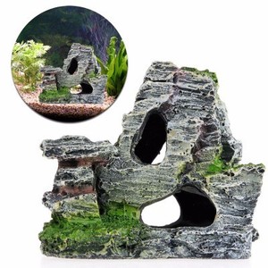 Décoration de roche d'<span class=keywords><strong>aquarium</strong></span> résine artificielle décoration en pierre ornements en résine - Product Image 4