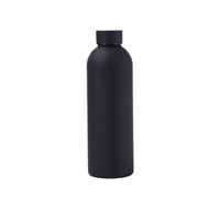 Botol air Stainless Steel, termos murah, Label pribadi, tahan air panas dan dingin buatan China