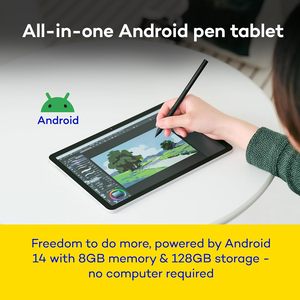 Tableta <span class=keywords><strong>Wacom</strong></span> MovinkPad 11 con Android 14, Pantalla de 11 Pulgadas, Lápiz Delgado Pro 3 sin Batería, 8 GB de RAM/128 GB de Almacenamiento, Vidrio Grabado Antideslumbrante de Dibujo Rápido - Product Image 4