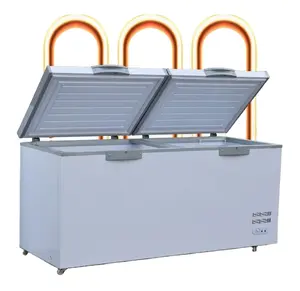 315L Solar betriebene Tiefkühltruhe, DC 12V Gefrier schrank, Solar Gefrier schrank