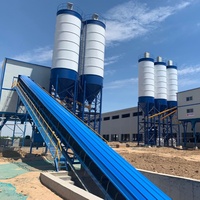 Mezcladora de Concreto Eléctrica Comercial Portátil, de Venta Caliente, con Control PLC, 1 Año de Garantía, Monitoreo Remoto, Alta Calidad