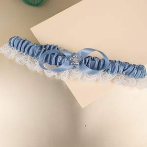 <span class=keywords><strong>Jarretière</strong></span> de mariée en dentelle LOWOSAIWOR, faite à la main, origine Chine, source transfrontalière européenne et américaine, <span class=keywords><strong>jarretière</strong></span> de mariage pour la mariée - Product Image 3