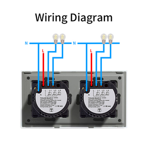 Bingoelec 4 Gang Tuya Công Tắc Thông Minh Trên Tường Công Tắc Cảm Ứng Kính 2 Khung 2 + 2 Gang Alexa Và Google Home - Product Image 6