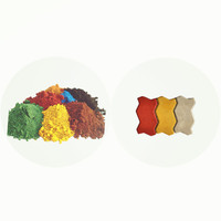 Poudre d'oxyde de fer rouge 130 jaune 313 pour colorants de pavés