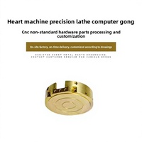 Brass CNC Lathe Parts Precision Turning Machining of Small Components Inspection Instruments High-Precision Manufacturing China