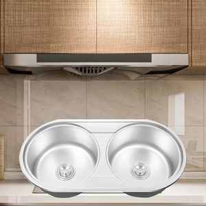 อ่างล้างจานครัวสเตนเลสแบบชามเดี่ยว ดีไซน์ยุโรปสมัยใหม่ ผลิตแบบ OEM ODM งานแฮนด์เมด ผิวสีดำขัดเงา ร่องเล็ก - Product Image 2