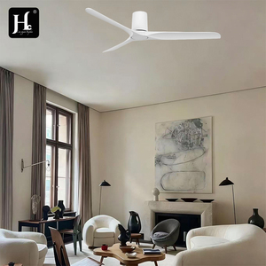 Ventilateur de plafond à profil bas avec moteur DC, pales en ABS blanches de 52 pouces et télécommande - Product Image 6