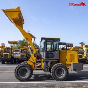 Mammut Wheel Loader GEM650 5ton 5000kg Diesel Weichai Engine 4x4 Wheel Drive Compact Wheel Loaders Price List