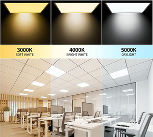 Bảng Đèn Led Chiếu Sáng Văn Phòng 36W 60W Độ Sáng Cao 30*60 30*120 CCT RGB Đèn Led Trần Điều Chỉnh Đèn Nền Led - Product Image 4