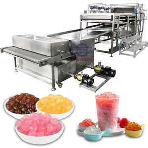 FUDE Sodium Alginate Calcified Balls Making Machine Full Automatic High Quality Popping Boba Juice Ball Manufacture Machine