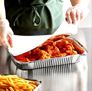 Conteneur en aluminium avec couvercle en papier - Product Image 2