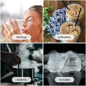 Lanlang oem 5 שלב האלקליין מים מאלקליין מסנן מים 11 אינץ '20 אינץ' מוטבע - Product Image 6