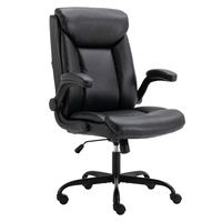 Chaise de bureau exécutive confortable en cuir PU à assise large pour salle de réunion - Vente en gros