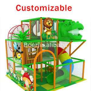 Equipo de Juegos Interior para Niños de Colores Vibrantes con Escalador Arcoíris Suave y Toboganes Divertidos para Guarderías - Product Image 4