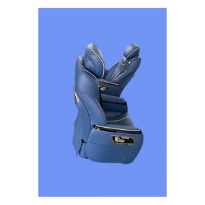 Siège de voiture de luxe, siège de voiture électrique réglable en cuir MPV avec repose-pieds - Product Image 3