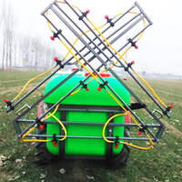 Monté sur tracteur PTO Boom Pulvérisateur Agricole Pesticide Pliant Pulvérisation Fogger Machine Ferme Vignoble Pompe Fumigate Buses