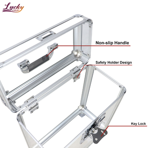 Chuyên nghiệp nhôm Vinyl trường hợp ghi tùy chỉnh <span class=keywords><strong>CD</strong></span> LP lưu trữ Mang trường hợp OEM/ODM hỗ trợ - Product Image 3