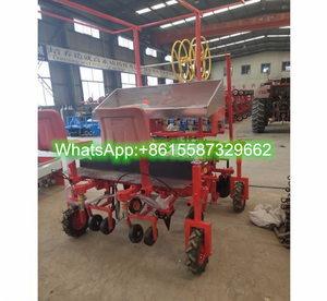 Semoir de semis de légumes autonettoyé à 2 rangées, planteur de dos pour vente - Product Image 4