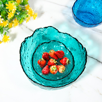 Services de table Samlife, ensembles uniques de vaisselle en verre de luxe, mélange de bols à salade de fruits pour le dessert