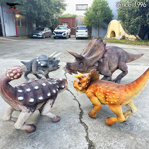 Chiens robotiques intelligents personnalisés, dinosaures avec marche, saut, accroupissement pour équipement de parc d'attractions - Product Image 1