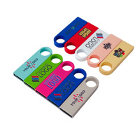 Memoria USB de Alta Velocidad 2.0 3.0, Pendrive Metálico con Forma de Llave, 1GB 2GB 128GB, 64GB 32GB 4GB 8GB 16GB