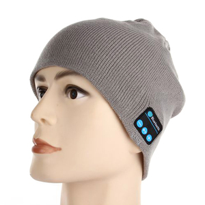 Casque sans fil intelligent pour le sport, <span class=keywords><strong>bonnet</strong></span> musical <span class=keywords><strong>avec</strong></span> haut-parleur intégré pour téléphone portable, idéal pour l'hiver et garde les oreilles au chaud - Product Image 2