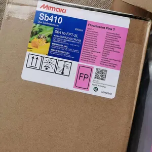 Mimaki-cartucho de tinta Rosa fluorescente, para impresora de sublimación, Original, SB410, 2000ml