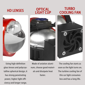 High Power Biled <strong>Projector</strong> 3 Inch Laser <strong>Bi</strong> Led <strong>Projector</strong> Lens <strong>3.0</strong> <strong>Bi</strong> Led Blue Lens 6000K High Low Beam 12v 24v 50W/80W - Product Image 2