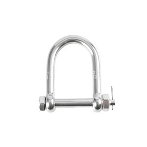 Manille Scym D en acier inoxydable 304 316 avec goupille de sécurité, quincaillerie de levage métrique pour grue - Product Image 1