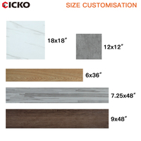 2.0mm Marbres LVT Vinyle Plancher Auto-Adhésif Offre Spéciale Vinyle Plancher Planche Imperméable PVC Carrelage sol adhsif pvc intérieur