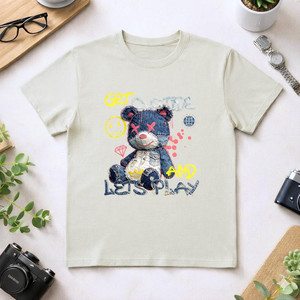 T-Shirt Unisex 210GSM 100% Cotone, Casual con Stampa DTF, Traspirante e Resistente, Maglietta da Uomo - Product Image 1
