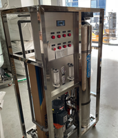 Acier inoxydable 500LPH RO Système de traitement de l'eau Distillation Équipement Commercial Purificateur Machine