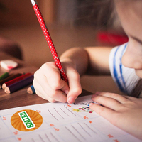 Factory Direct 1-Zoll-Cartoon-Muster Spaß Ermutigung Etiketten aufkleber für Kinder angepasst