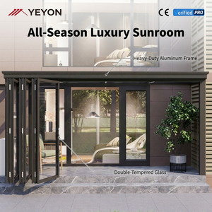 Yeyon 2026 OEM - Recinto de Vidrio con Aislamiento Acústico para una Vida Tranquila en la Terraza, Residencial, Exterior, Invernadero - Product Image 1