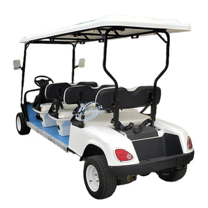 Voiture électrique de tourisme 11 places avec pneus longue durée de vie pour navette de groupe au zoo - Product Image 6