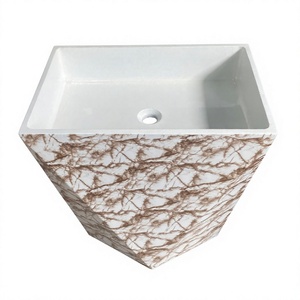 Nuevo Diseño Minimalista, Lavabo de Pedestal, Lavabo de Lujo de un Fabricante Vietnamita - Product Image 1