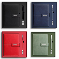 Set de Regalo Ejecutivo Personalizado con Cuaderno A5 y Bolígrafo, con Logotipo OEM para Empleados, Clientes y Empresas