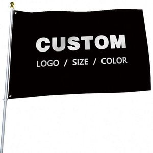 Any Color Outdoor Standard Advertising 3x5 <b>Flags</b> Promotion Custom <b>Flag</b> - Product Image 2
