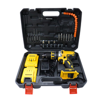 JOEPON JP-2608230027 Perceuse-visseuse sans fil 20V sans balais, mandrin auto-serrant 13mm, 1350 tr/min, kit tournevis électrique et visseuse à chocs