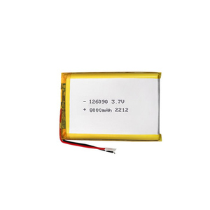 3.7V 8000mAh 29.6Wh 126090 리튬 폴리머 배터리 LP126090 충전식 리포 배터리 - Product Image 1