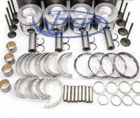 Kit Perbaikan Mesin Overhaul Piston Crankshaft Oil Seal Gasket Silinder D04 D04FD-TAA D04FR D04EG D04FD untuk Mitsubishi