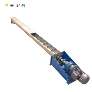 Voedselveilige roestvrijstalen schroefconveyermachine met diesel/elektrische motor & tandwiel voor fabrieksgebruik - lange levensduur - Product Image 3