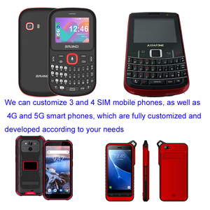 Teléfono Móvil con Teclado <span class=keywords><strong>y</strong></span> Triple SIM OEM, Precio Bajo, Logotipo de Marca Personalizado, Teléfono <span class=keywords><strong>Celular</strong></span> Básico Simple con 3 Tarjetas SIM - Product Image 4
