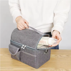 Sac isotherme personnalisé pour le déjeuner, pour adultes, femmes et hommes, boîte à lunch imperméable, sac isotherme pour pique-nique avec bandoulière - Product Image 5